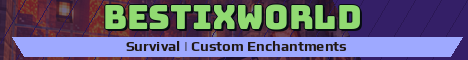 BestixWorld Minecraft server banner