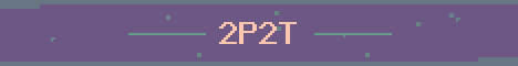 2p2t Minecraft server banner