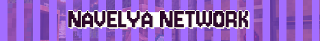 NAVELYA NETWORK Minecraft server banner