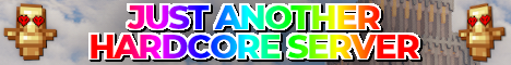 Just Another Hardcore Minecraft server banner