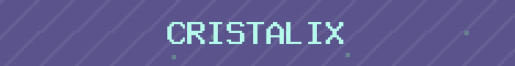 Cristalix Minecraft server banner