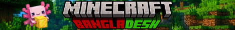 Minecraft Bangladesh Minecraft server banner