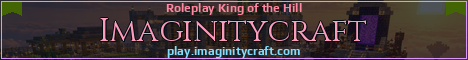 Imaginitycraft Minecraft server banner
