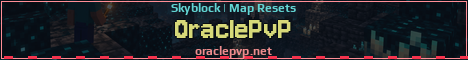 OraclePvP Minecraft server banner