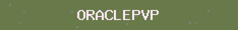OraclePvP Minecraft server banner