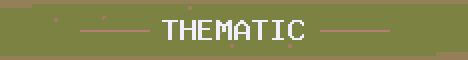 Thematic Official Server Minecraft server banner