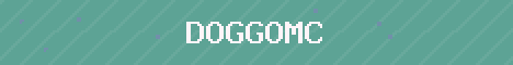 DoggoMC Minecraft server banner
