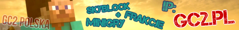 GC2.PL Minecraft server banner