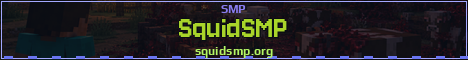 SquidSMP Minecraft server banner