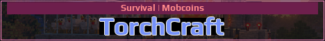 TorchCraft Minecraft server banner