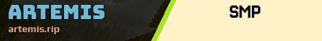 Artemis Minecraft server banner