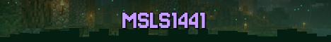 MSLS1441 Minecraft server banner