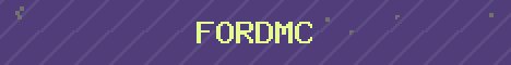 FordMC Minecraft server banner
