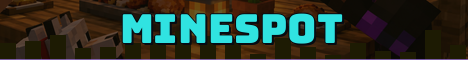 MineSpot Minecraft server banner