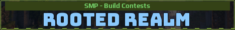 Rooted Realm Minecraft server banner