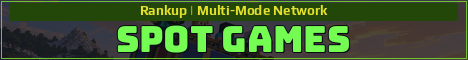 Spot Games Minecraft server banner