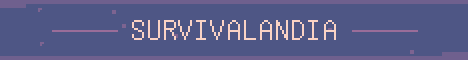 Survivalândia Minecraft server banner