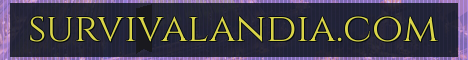 Survivalândia Minecraft server banner