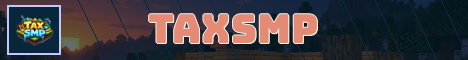 TaxSMP Minecraft server banner