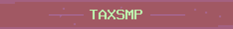 TaxSMP Minecraft server banner