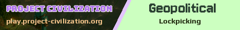 Project Civilization Minecraft server banner