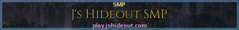 J's Hideout SMP Minecraft server banner
