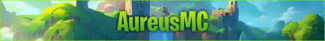 AureusMC Minecraft server banner