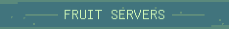 Fruit Servers Minecraft server banner