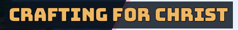 Crafting For Christ Minecraft server banner