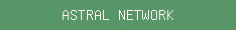 Astral Network Minecraft server banner