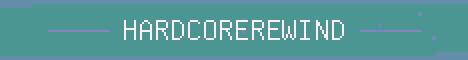 HardcoreRewind Minecraft server banner