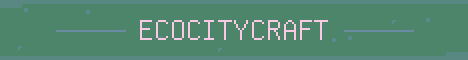EcoCityCraft Minecraft server banner