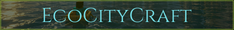 EcoCityCraft Minecraft server banner
