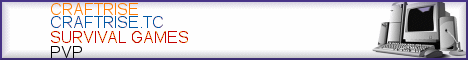 CraftRise Minecraft server banner