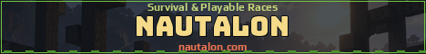 Nautalon Minecraft server banner