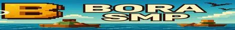 Bora SMP Minecraft server banner