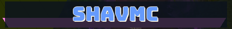 ShavMC Minecraft server banner