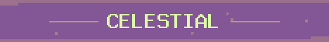 Celestial Heavens Minecraft server banner