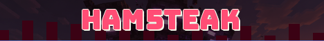 Ham5teak Minecraft server banner