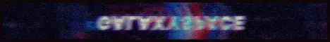 GalaxySpace Minecraft server banner