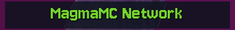 MagmaMC Network Minecraft server banner
