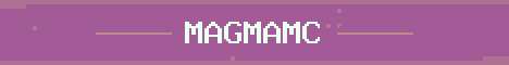 MagmaMC Network Minecraft server banner