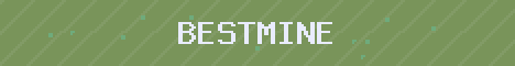 BestMine Minecraft server banner