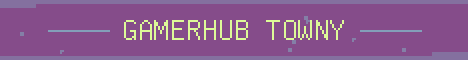 GamerHub Towny Minecraft server banner
