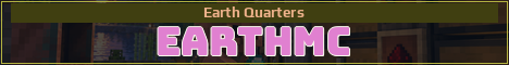 EarthMC Minecraft server banner