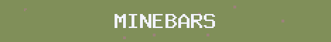 MineBars Minecraft server banner