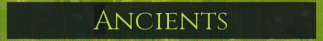 Ancients Minecraft server banner