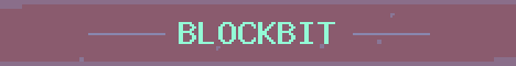 BlockBit Minecraft server banner
