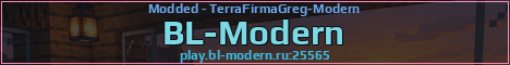 BL-Modern Minecraft server banner
