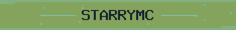 StarryMC Minecraft server banner
